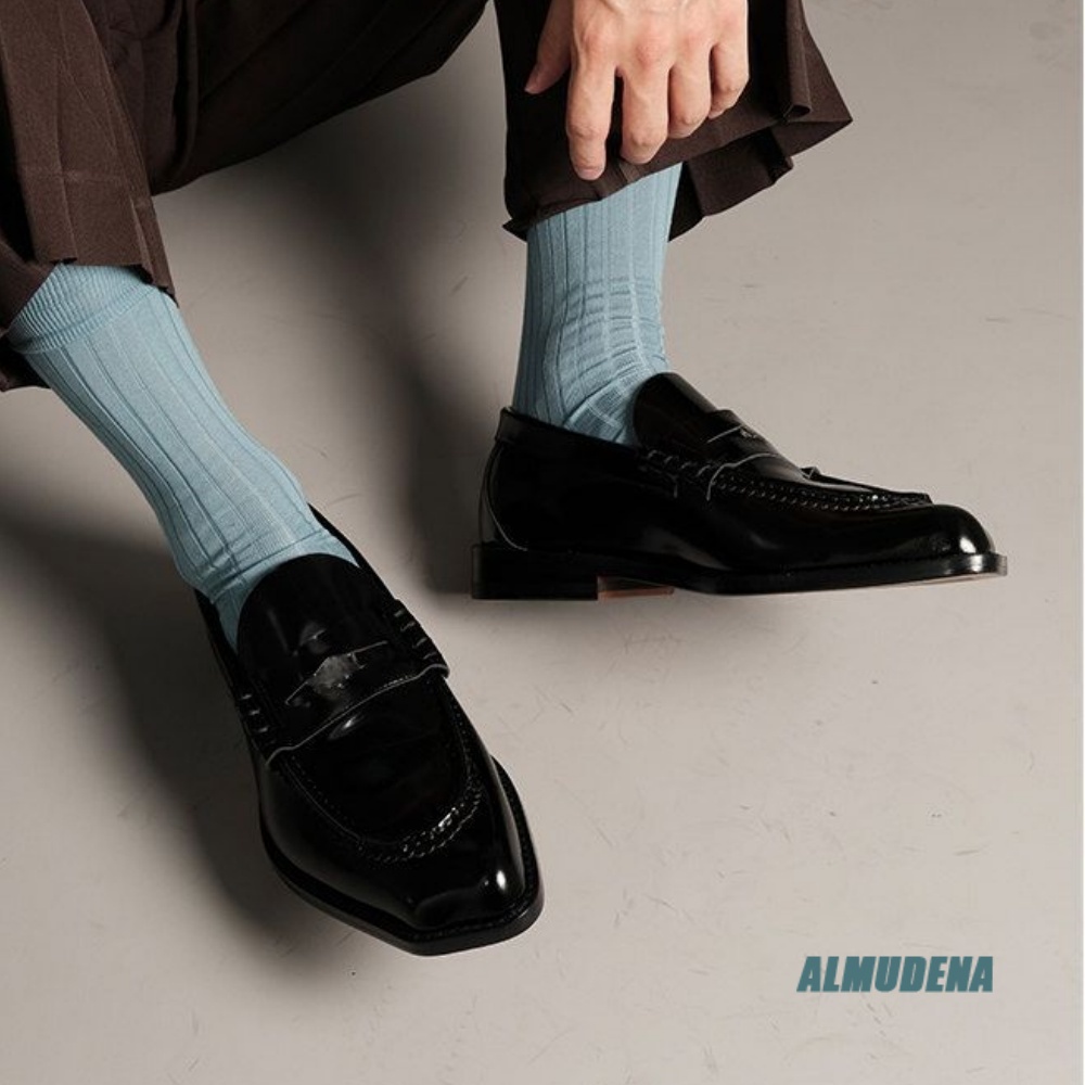 Formal Men Daily Wear Shoes - Modne męskie mokasyny z kwadratowym noskiem,