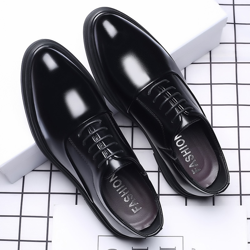 Formal Men Daily Wear Shoes - Męskie Eleganckie Oksfordy Wizytowe Klasyczne Biznesowe