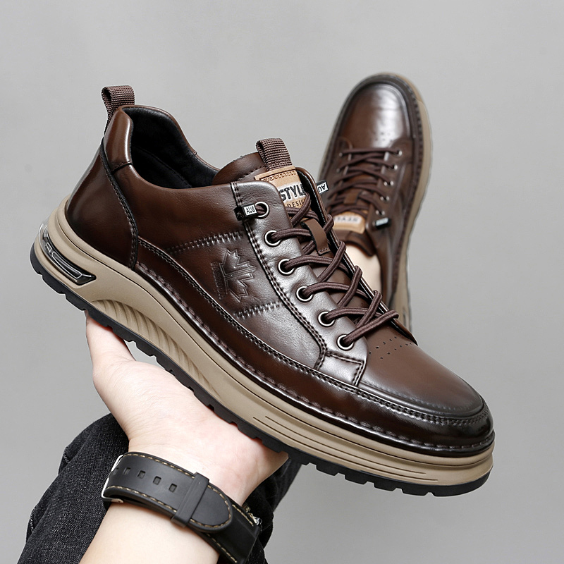 Men'S Luxury Formal Wear - Luksusowe męskie buty biznesowe z prawdziwej
