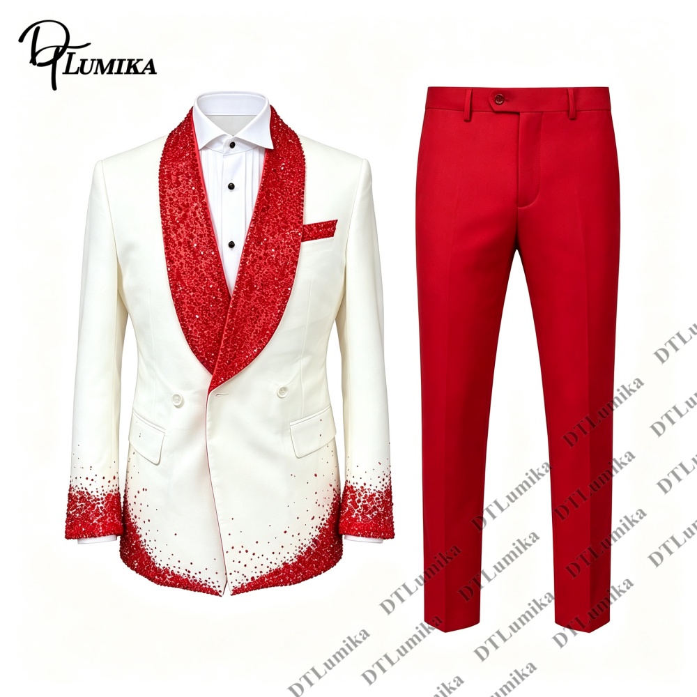 Men'S Formal Wear Big And Tall - Garnitury ślubne dla mężczyzn o dużych