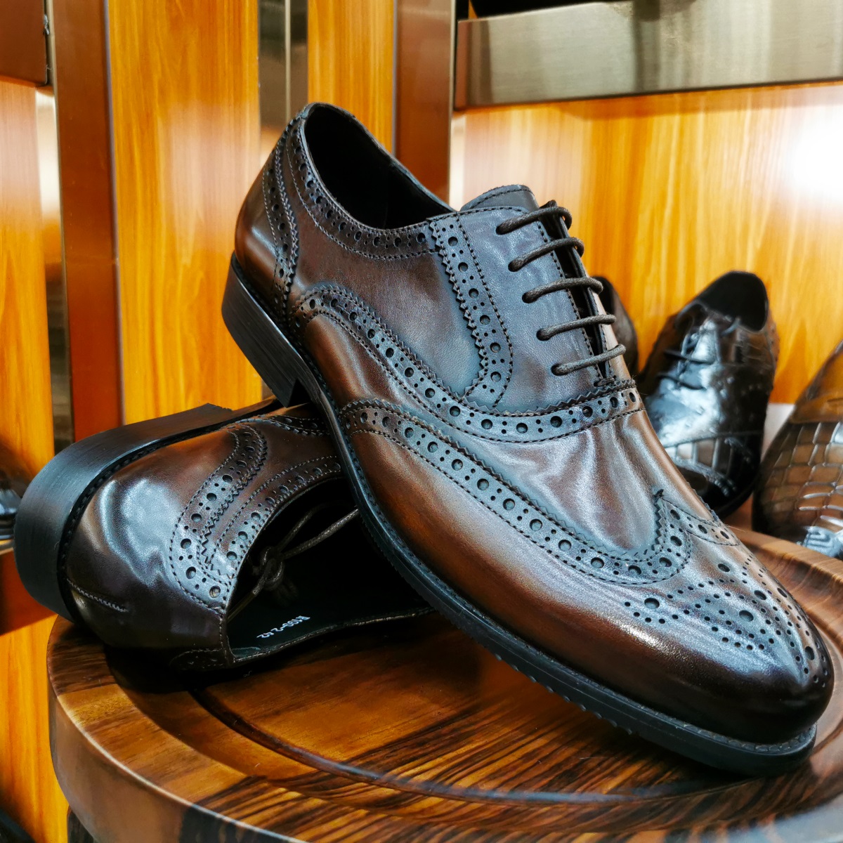 Men'S Luxury Formal Wear - Luksusowe męskie buty wizytowe ze skóry
