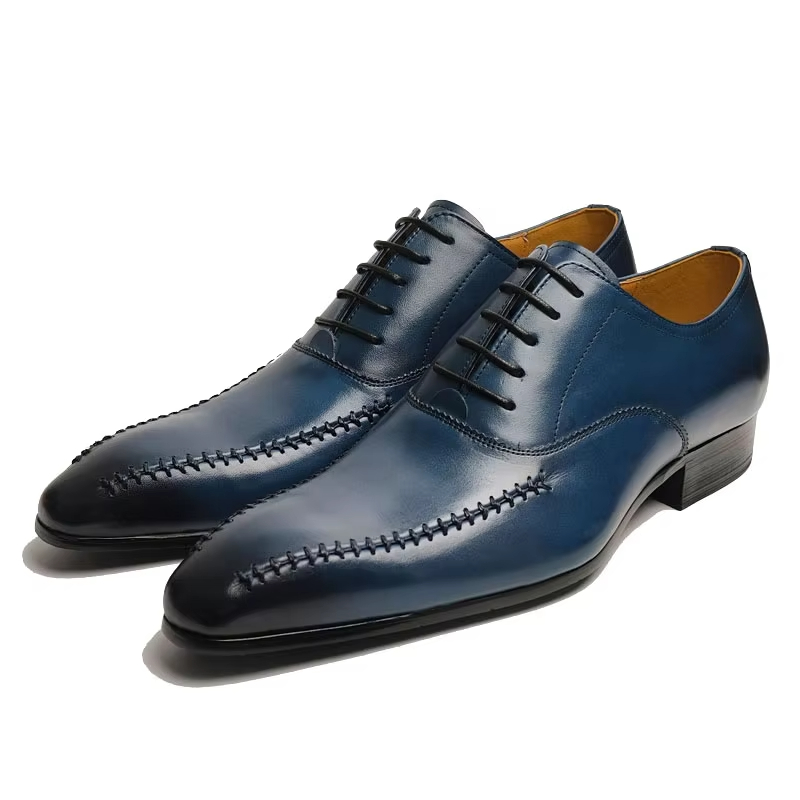 Men'S Luxury Formal Wear - Luksusowe męskie buty wizytowe z prawdziwej