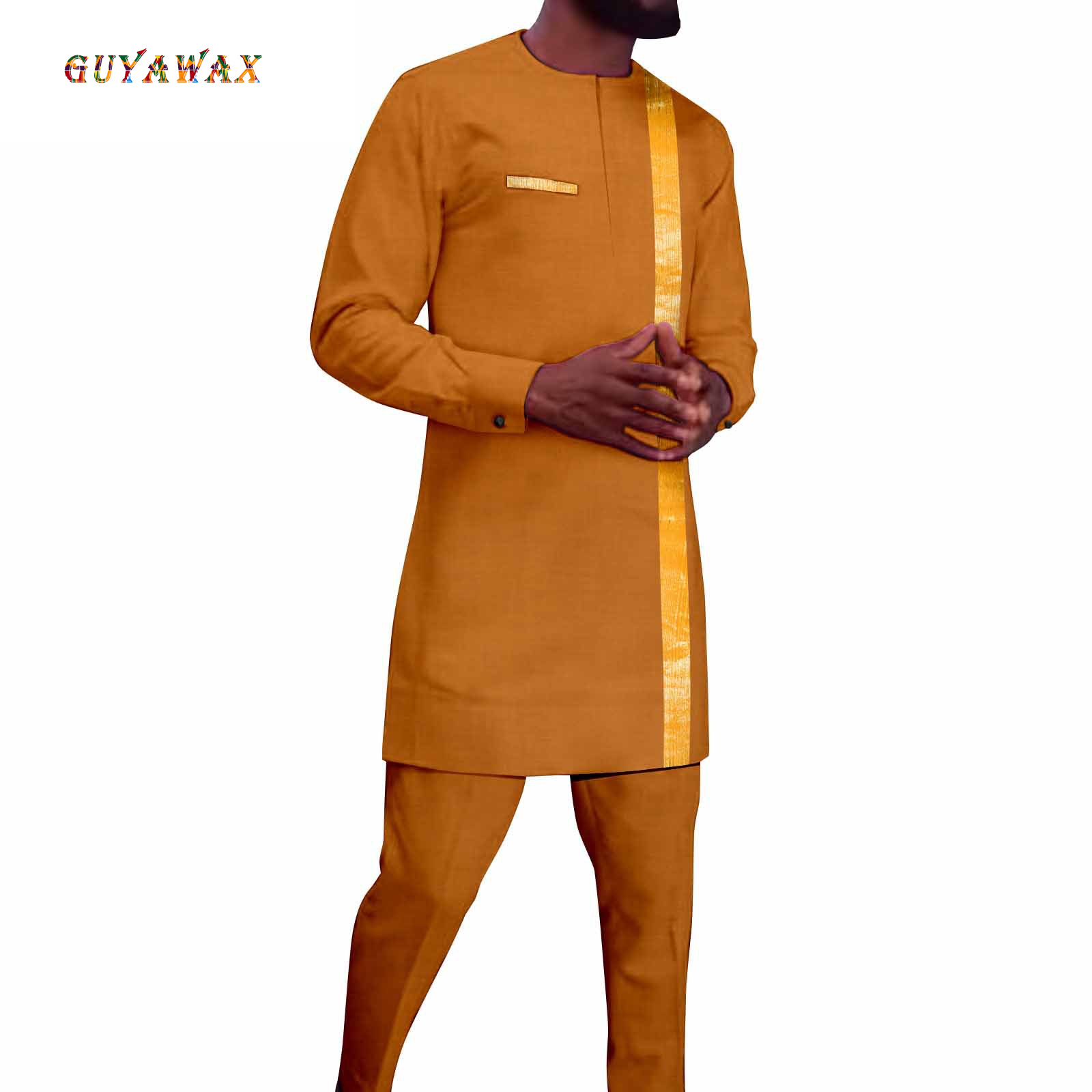 Afrykańskie ubrania męskie, ha – Men Formal Party Wear Shirt recenzja i cena