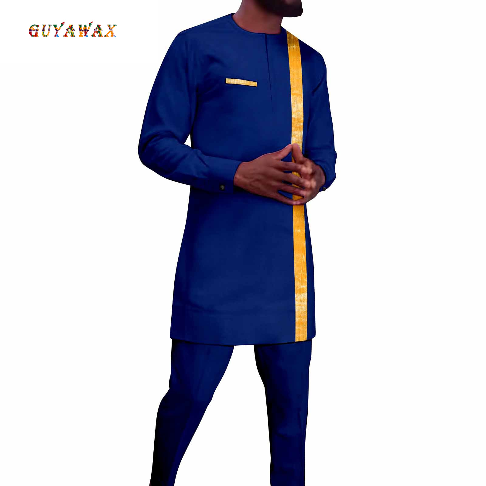 Afrykańskie ubrania męskie, ha – Men Formal Party Wear Shirt recenzja i cena