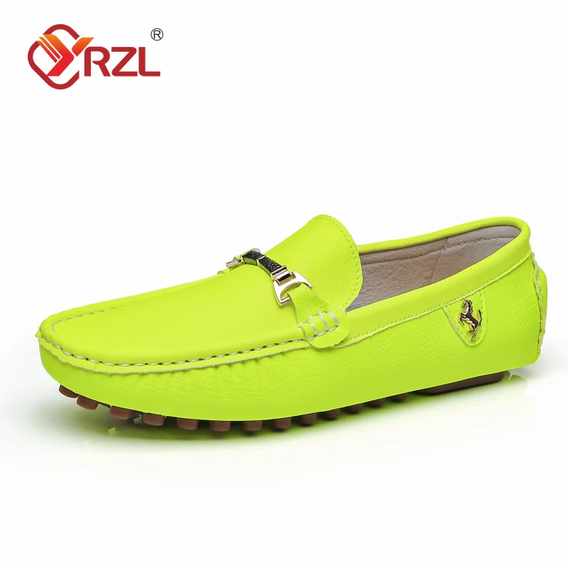 YRZL Loafers Men Shoes PU Leat – Men'S Luxury Formal Wear Brands recenzja i cena