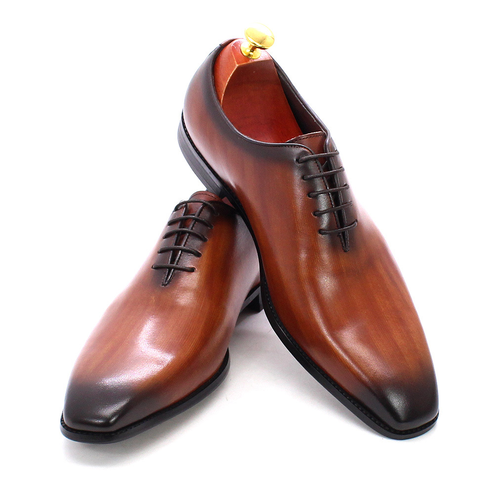 Męskie buty Oxford z prawdziwe – Men'S Luxury Formal Wear Brands recenzja i cena