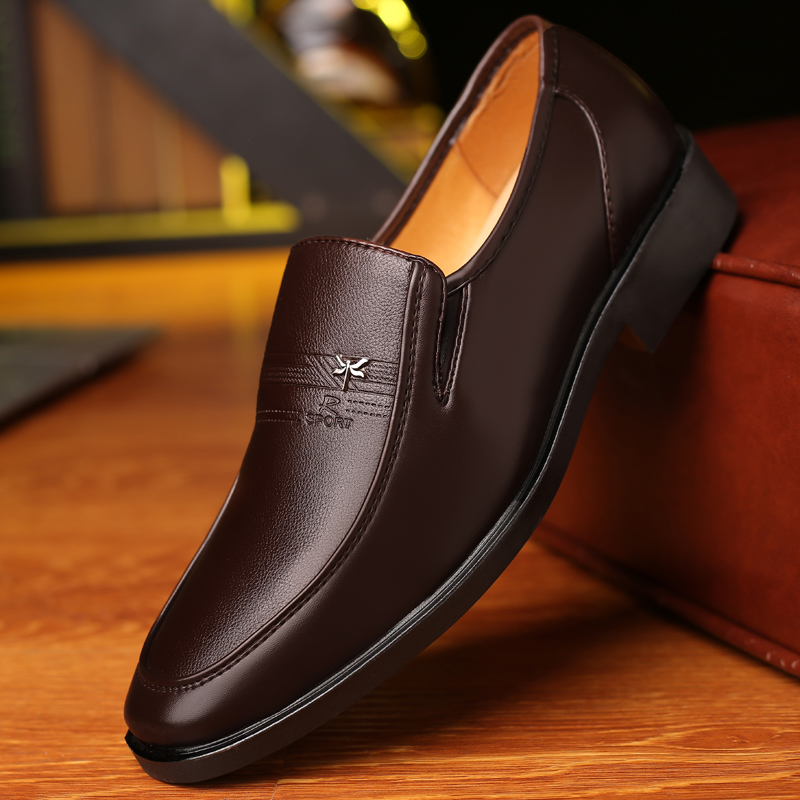 Skórzane buty męskie buty bizn – Men'S Luxury Formal Wear recenzja i cena