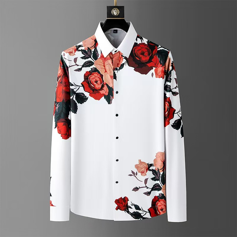 Luksusowa, wysokiej jakości mę – Men Formal Party Wear Shirt recenzja i cena