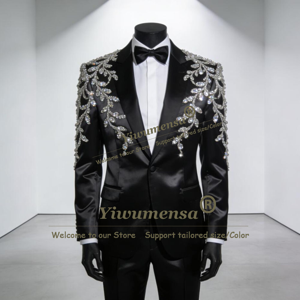 Elegancki, satynowy garnitur m – Men Formal Wear Pants recenzja i cena